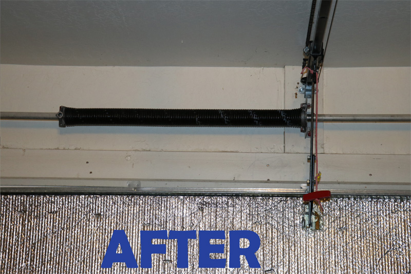 Garage Door Spring Repair After in Broken Arrow